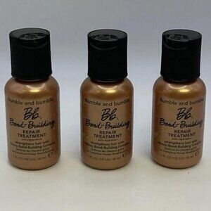 3x Bumble and Bumble Bb Bond-Building Repair Treatment 30ml/1oz each Travel Size